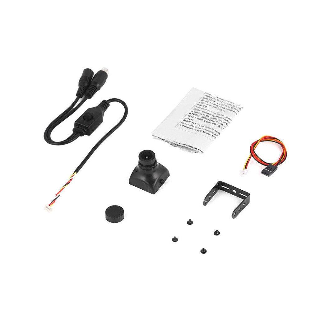 HS1177 Camera - 600TVL 2.8mm Lens 1/3" SUPER HAD II CCD Camera IR Sensitive for FPV Racing Quadcopter QAV250 PAL/NTSC - Image 4