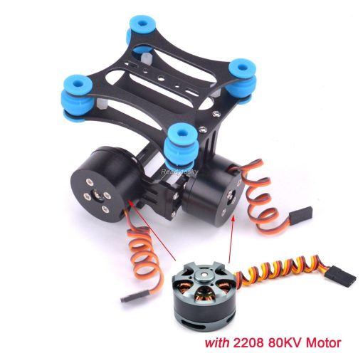 Brushless Camera Gimbal Frame - 1PCS Shock Absorbing CNC Metal Brushless Camera Gimbal Frame & 2PCS 2208 80KV Motor for Gopro 2 3 Xiaomi Xiaoyi Camera 7 Brushless Camera Gimbal Frame - 1PCS Shock Absorbing CNC Metal Brushless Camera Gimbal Frame & 2PCS 2208 80KV Motor for Gopro 2 3 Xiaomi Xiaoyi Camera — изображение 7