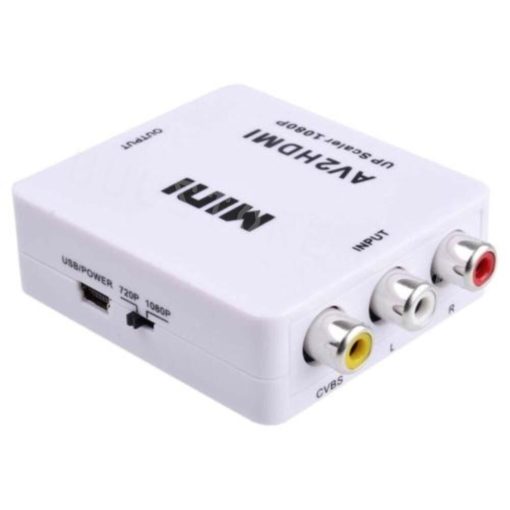 Mini HDMI to AV Converter 3RCA Composite TV/PC/PS3/Blue-ray DVD 1080P For FPV Airplane - Image 5