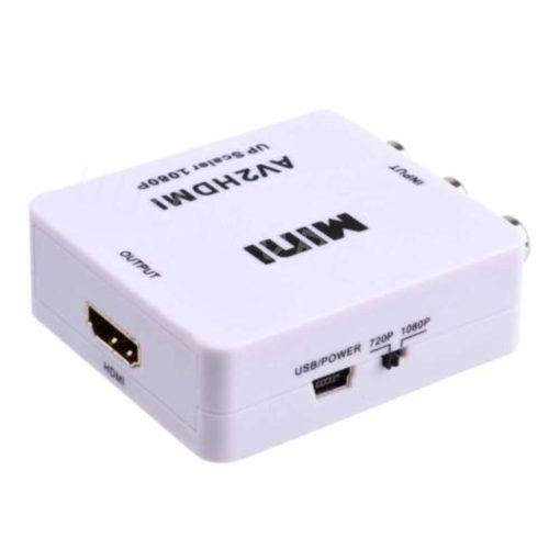 Mini HDMI to AV Converter 3RCA Composite TV/PC/PS3/Blue-ray DVD 1080P For FPV Airplane - Image 4