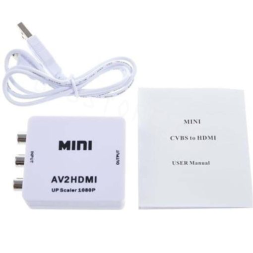 Mini HDMI to AV Converter 3RCA Composite TV/PC/PS3/Blue-ray DVD 1080P For FPV Airplane - Image 3