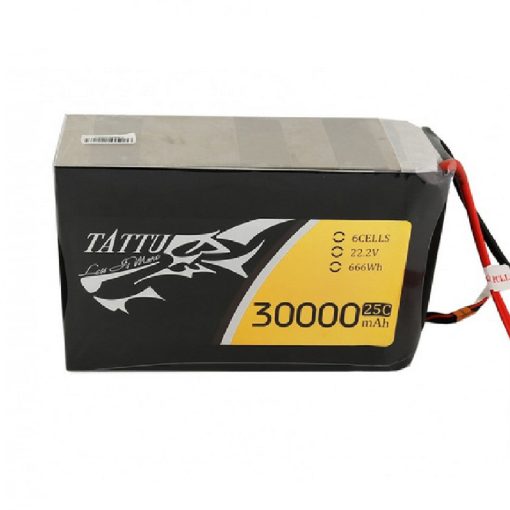 Tattu G-Tech 30000mAh 6S 22.2V 25C Lipo Battery Pack With AS150+XT150 Plug — изображение 4