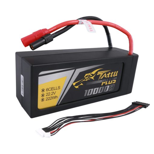 Tattu Plus 22.2V 25C 10000mAh 6S Lipo Smart Battery Pack With EC5 / AS150+XT150 Plug (New Version) 6 Tattu Plus 22.2V 25C 10000mAh 6S Lipo Smart Battery Pack With EC5 / AS150+XT150 Plug (New Version) - Image 6