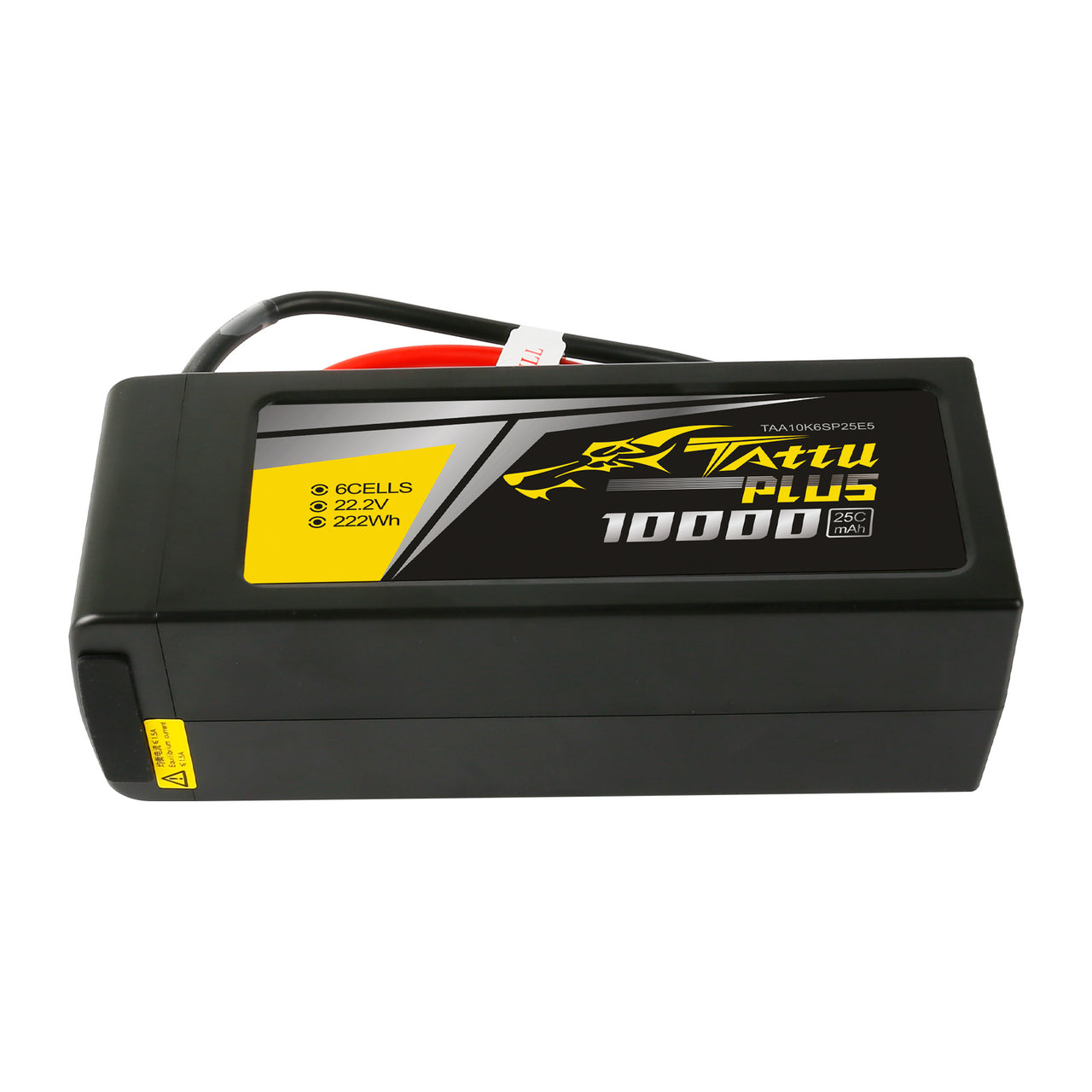 Tattu Plus 22.2V 25C 10000mAh 6S Lipo Smart Battery Pack With EC5 / AS150+XT150 Plug (New Version) 1 Tattu Plus 22.2V 25C 10000mAh 6S Lipo Smart Battery Pack With EC5 / AS150+XT150 Plug (New Version)