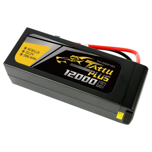حزمة بطارية ليبو ذكية Tattu Plus 12000mAh 6s 15C 22.2V Tattu Plus 12000mAh 6s 15C 22.2V مع EC5 / AS150 + قابس XT150 (إصدار جديد) 5 Tattu Plus 12000mAh 6s 15C 22.2V Smart Lipo Battery Pack With EC5 / AS150 + XT150 Plug (New Version) - صورة Tattu Plus 12000mAh 6s 15C 22.2V Smart Lipo Battery Pack With EC5 / AS150 + XT150 Plug (New Version) - صورة 5