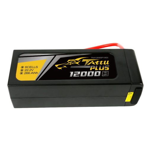 حزمة بطارية ليبو ذكية Tattu Plus 12000mAh 6s 15C 22.2V Tattu Plus 12000mAh 6s 15C 22.2V مع EC5 / AS150 + قابس XT150 (إصدار جديد) 3 Tattu Plus 12000mAh 6s 15C 22.2V Smart Lipo Battery Pack With EC5 / AS150 + XT150 Plug (New Version) - صورة Tattu Plus 12000mAh 6s 15C 22.2V Smart Lipo Battery Pack With EC5 / AS150 + XT150 Plug (New Version) - صورة 3