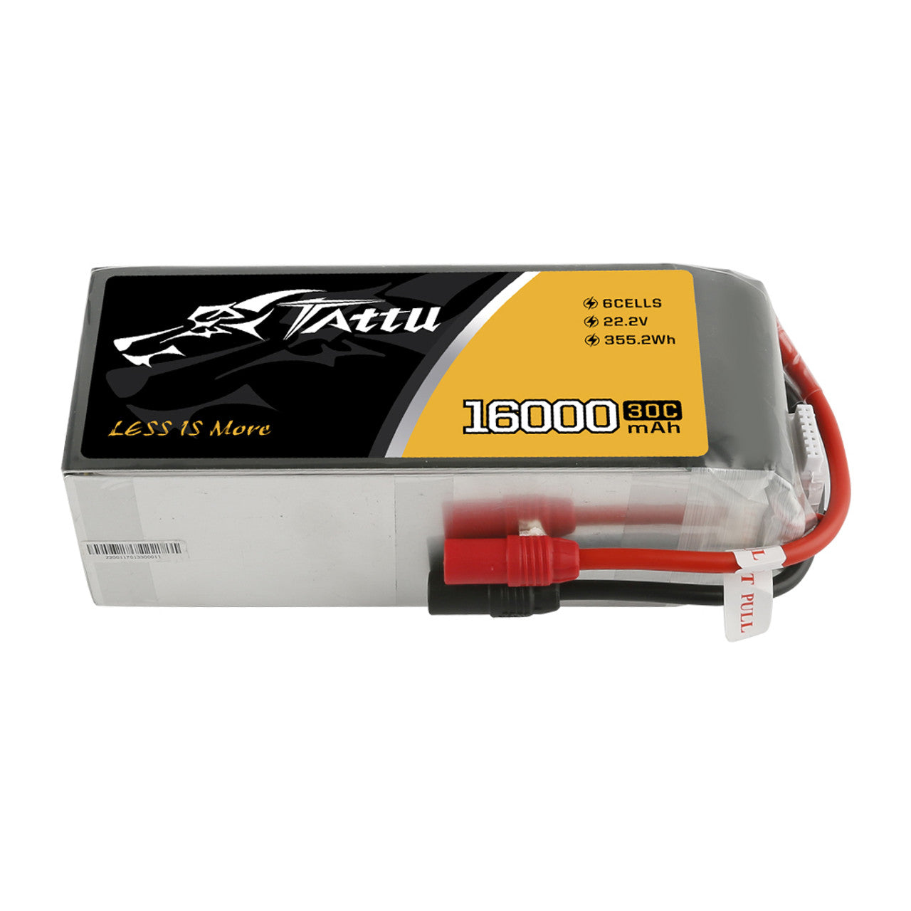 Tattu 16000mAh 6S 30C 22.2VLipo Battery Pack With AS150+AS150 Plug 2 Tattu 16000mAh 6S 30C 22.2VLipo Battery Pack With AS150+AS150 Plug - Image 2