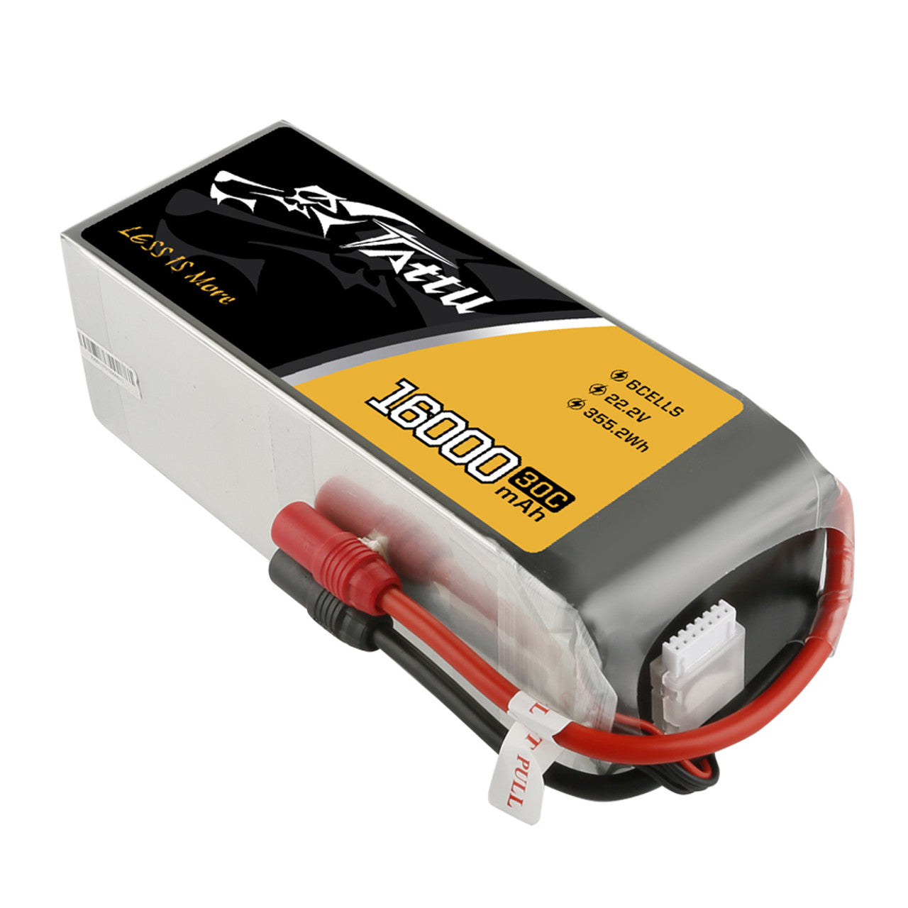 Tattu 16000mAh 6S 30C 22.2VLipo Battery Pack With AS150+AS150 Plug 4 Tattu 16000mAh 6S 30C 22.2VLipo Battery Pack With AS150+AS150 Plug - Image 4