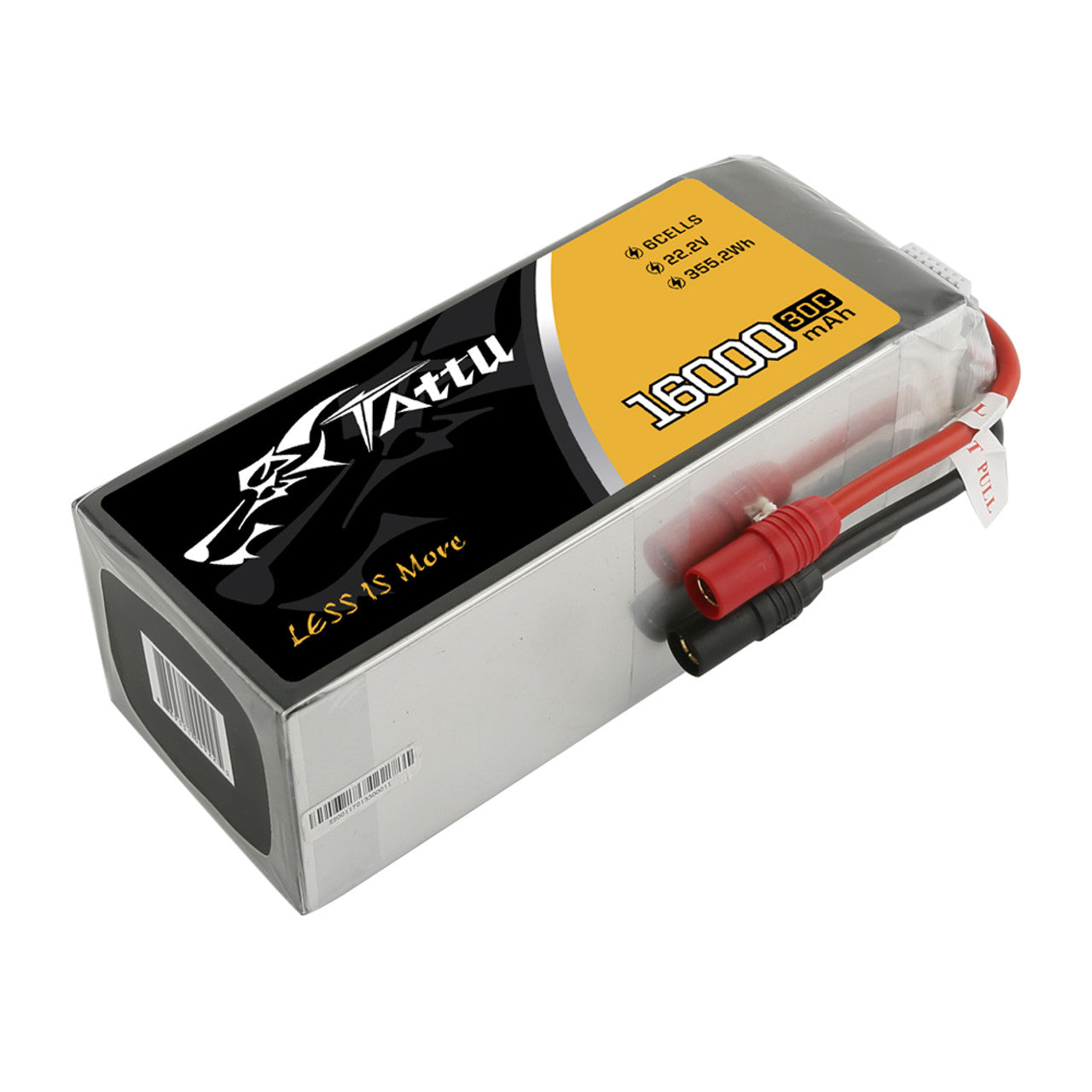 Tattu 16000mAh 6S 30C 22.2VLipo Battery Pack With AS150+AS150 Plug 1 Tattu 16000mAh 6S 30C 22.2VLipo Battery Pack With AS150+AS150 Plug