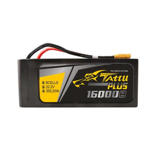 Tattu Plus 16000mAh 6S 15C 22.2V Lipo Battery Pack With XT90S 5 Tattu Plus 16000mAh 6S 15C 22.2V Lipo Battery Pack With XT90S - Image 5