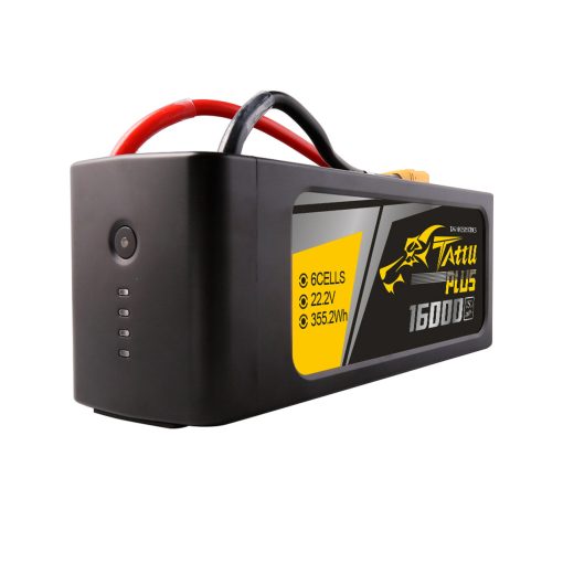 Tattu Plus 16000mAh 6S 15C 22.2V Lipo Battery Pack With XT90S 3 Tattu Plus 16000mAh 6S 15C 22.2V Lipo Battery Pack With XT90S - Image 3