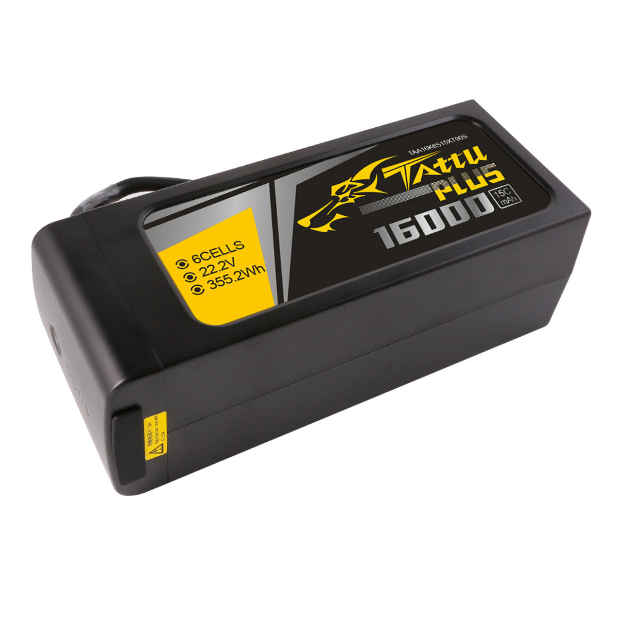 Tattu Plus 16000mAh 6S 15C 22.2V Lipo Battery Pack With XT90S 2 Tattu Plus 16000mAh 6S 15C 22.2V Lipo Battery Pack With XT90S - Image 2