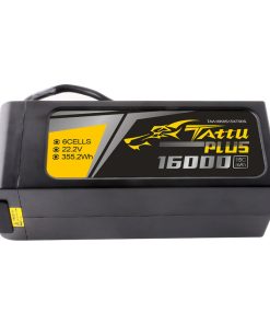 Tattu Plus 16000mAh 6S 15C 22.2V Lipo Battery Pack With XT90S