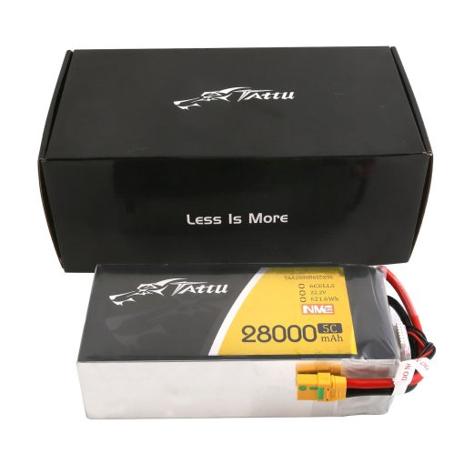Tattu 28000mAh 6S 5C 22.2V NMC Lipo Battery Pack With XT90S Plug 5 Tattu 28000mAh 6S 5C 22.2V NMC Lipo Battery Pack With XT90S Plug - Image 5