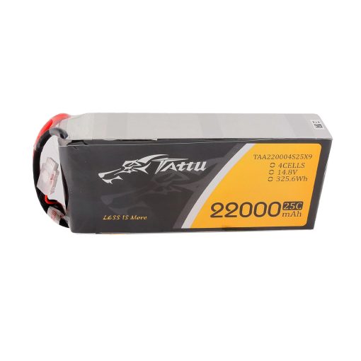 Tattu G-Tech 4S 22000mAh 14.8V 25C Lipo Battery With XT90-S Plug For UAV 5 Tattu G-Tech 4S 22000mAh 14.8V 25C Lipo Battery With XT90-S Plug For UAV - صورة Tattu G-Tech 4S 22000mAh 14.8V 25C Lipo Battery With XT90-S Plug For UAV - صورة 5