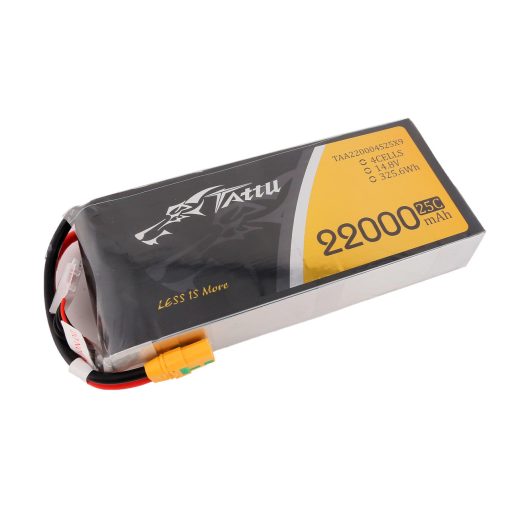 Tattu G-Tech 4S 22000mAh 14.8V 25C Lipo Battery With XT90-S Plug For UAV 3 Tattu G-Tech 4S 22000mAh 14.8V 25C Lipo Battery With XT90-S Plug For UAV - صورة Tattu G-Tech 4S 22000mAh 14.8V 25C Lipo Battery With XT90-S Plug For UAV - صورة 3