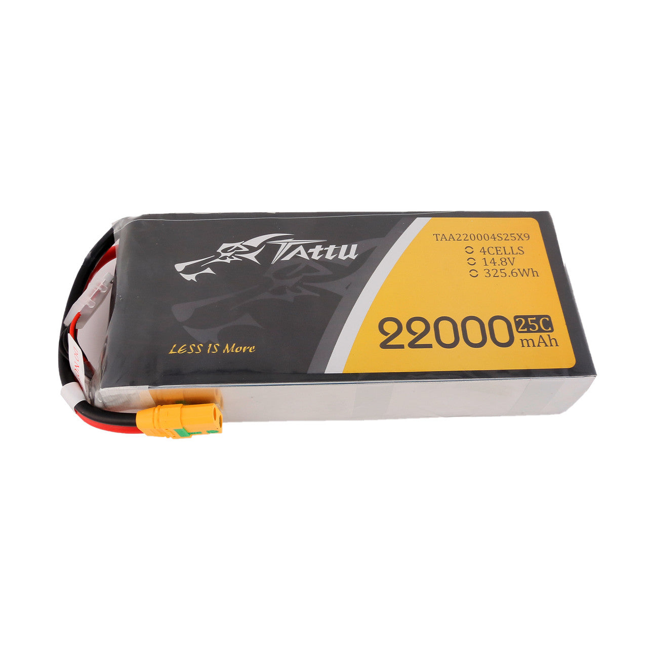Tattu G-Tech 4S 22000mAh 14.8V 25C Lipo Battery With XT90-S Plug For UAV 2 Tattu G-Tech 4S 22000mAh 14.8V 25C Lipo Battery With XT90-S Plug For UAV - صورة Tattu G-Tech 4S 22000mAh 14.8V 25C Lipo Battery With XT90-S Plug For UAV - صورة 2