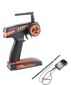 Flysky FS-GT2 2.4G 2CH Gun RC System Transmitter Controller With 3 Channels Receiver For Rc Car