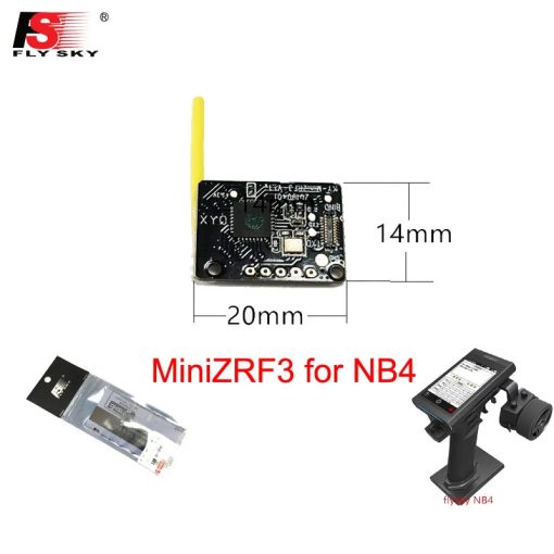 Flysky FS-MiniZRF3 2.4G Mini Receiver - Compatible for Flysky Noble NB4 For Mini-z EVO RC Car 3 Flysky FS-MiniZRF3 2.4G Mini Receiver - Compatible for Flysky Noble NB4 For Mini-z EVO RC Car - Image 3