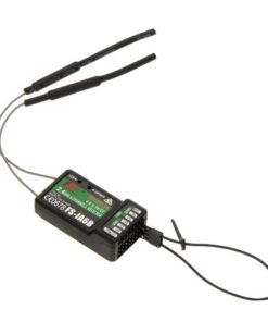 FLYSKY IA6B Receiver - 2.4G 6CH PPM Output with IBus Port Receiver for FLYSKY FS-i6 FS-i10 I6X I6S Transmitter RC Drone Airplane Helicopter FPV Remote Controller