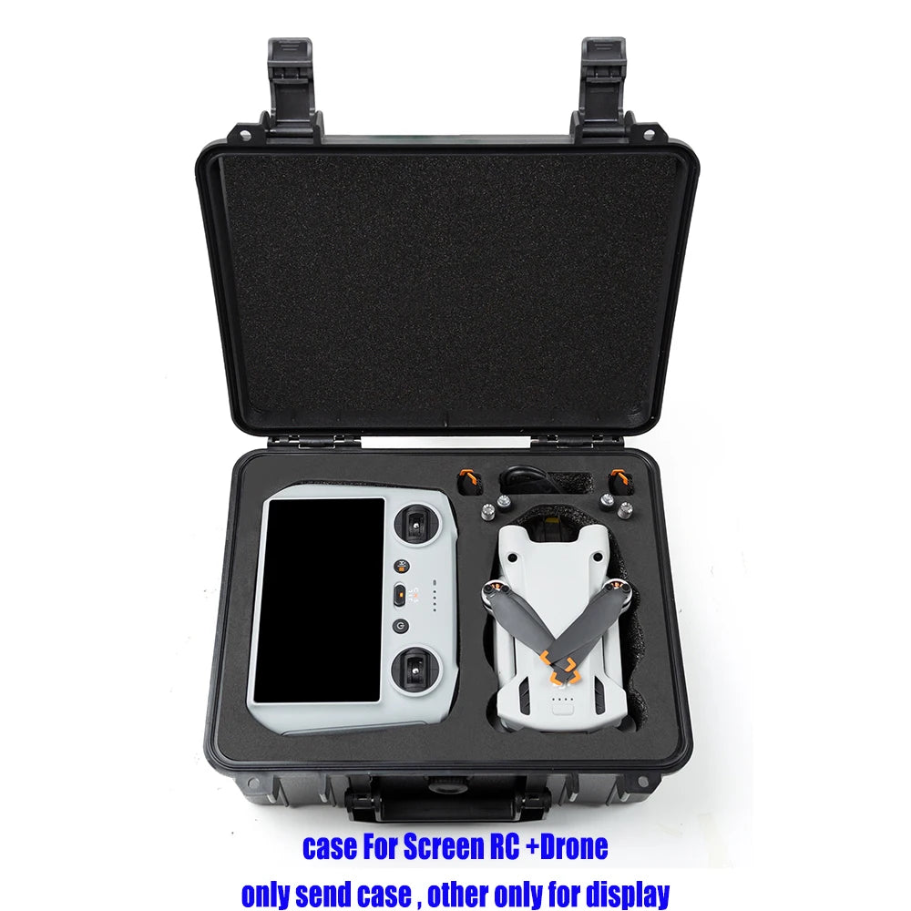 Mini 3 PRO Portable Suitcase Hard Case - Explosion Proof Bag Anti-Collision Waterproof Handbag for DJI Mini 3 Pro Accessories - Image 8