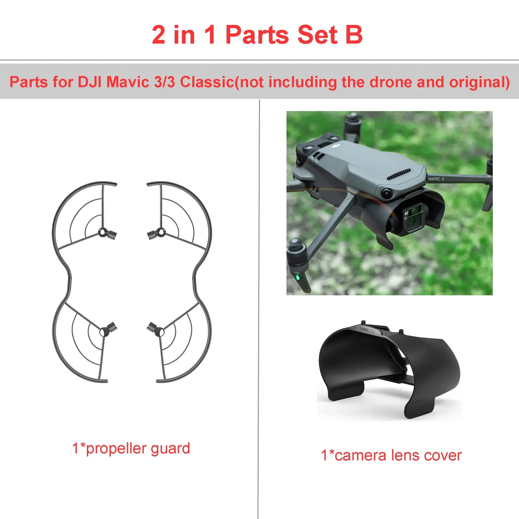 for DJI Mavic 3 For Mavic 3 Classic Propeller Guard - Spare Accessory Protective Blade Bumper Drone Blade Prop Mavic Bumper - Image 9