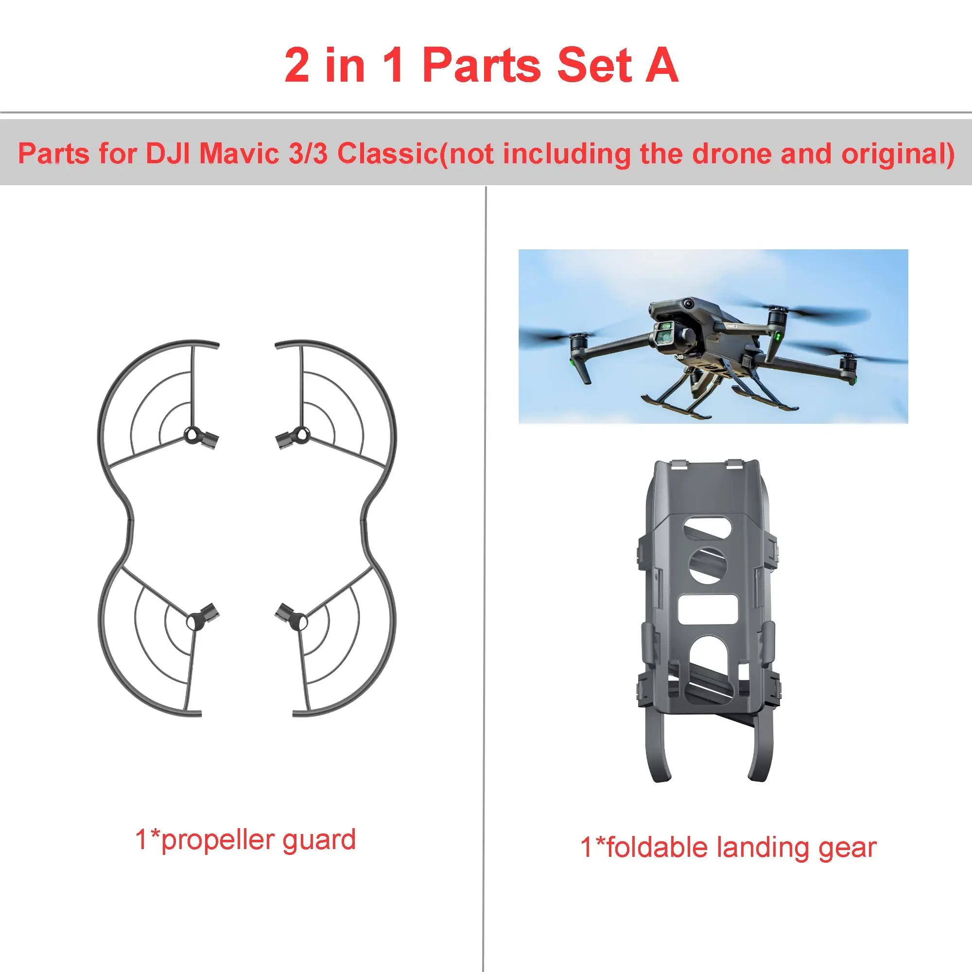 for DJI Mavic 3 For Mavic 3 Classic Propeller Guard - Spare Accessory Protective Blade Bumper Drone Blade Prop Mavic Bumper - Image 8