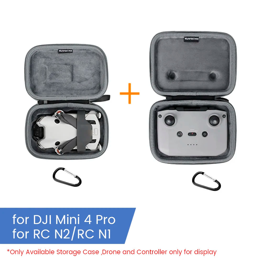 Portable Carrying Case For DJI Mini 4 Pro - Handbag Storage Bag for DJI RC 2/N1/N2 Drone Remote Controller Box 14 Portable Carrying Case For DJI Mini 4 Pro - Handbag Storage Bag for DJI RC 2/N1/N2 Drone Remote Controller Box - صورة Portable Carrying Case For DJI Mini 4 Pro - Handbag Storage Bag for DJI RC 2/N1/N2 Drone Remote Controller Box - صورة 14