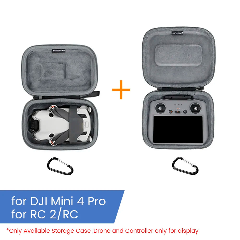 Portable Carrying Case For DJI Mini 4 Pro - Handbag Storage Bag for DJI RC 2/N1/N2 Drone Remote Controller Box 13 Portable Carrying Case For DJI Mini 4 Pro - Handbag Storage Bag for DJI RC 2/N1/N2 Drone Remote Controller Box - صورة Portable Carrying Case For DJI Mini 4 Pro - Handbag Storage Bag for DJI RC 2/N1/N2 Drone Remote Controller Box - صورة 13