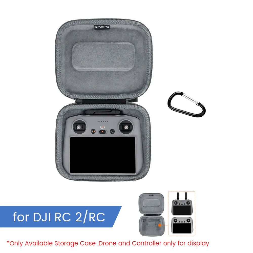 Portable Carrying Case For DJI Mini 4 Pro - Handbag Storage Bag for DJI RC 2/N1/N2 Drone Remote Controller Box 10 Portable Carrying Case For DJI Mini 4 Pro - Handbag Storage Bag for DJI RC 2/N1/N2 Drone Remote Controller Box - صورة Portable Carrying Case For DJI Mini 4 Pro - Handbag Storage Bag for DJI RC 2/N1/N2 Drone Remote Controller Box - صورة 10