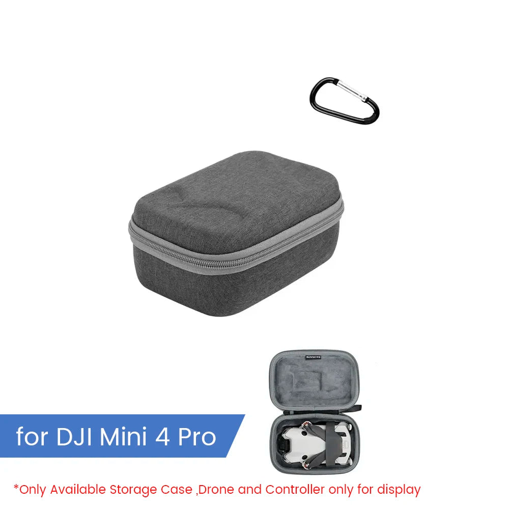 Portable Carrying Case For DJI Mini 4 Pro - Handbag Storage Bag for DJI RC 2/N1/N2 Drone Remote Controller Box 9 Portable Carrying Case For DJI Mini 4 Pro - Handbag Storage Bag for DJI RC 2/N1/N2 Drone Remote Controller Box - صورة Portable Carrying Case For DJI Mini 4 Pro - Handbag Storage Bag for DJI RC 2/N1/N2 Drone Remote Controller Box - صورة 9