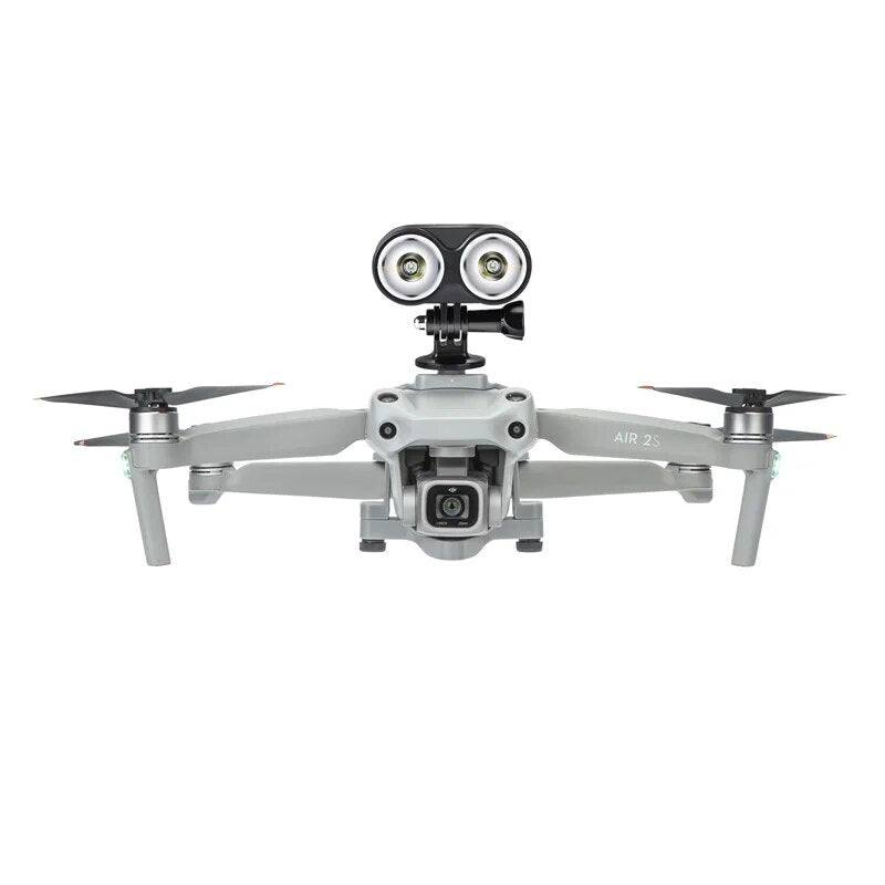 Universal Owl Searchlight Night Flight Light Fill Lamp Flashlight Bracket For DJI Mavic 2/Air 2S/FPV Quadcopter Drone Accessory