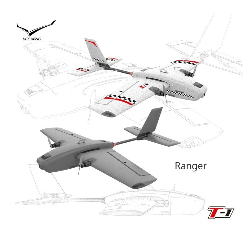 HEE WING T-1 Ranger RC Airplane KIT/PNP - Fixed Wing EPP Wingspan 730mm Adapted to DJI Snail Digital Transmission Long Battery Life — изображение 11