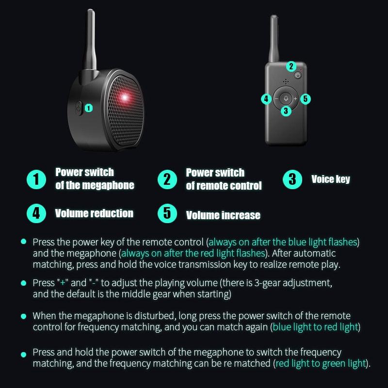 Drone Speaker Megaphone - 2000m Telephone Long Distance For DJI Mavic Mini Air 2 Phantom FPV 3 4 Pro For Fimi X8 SE Loudspeaker 2 Drone Speaker Megaphone - 2000m Telephone Long Distance For DJI Mavic Mini Air 2 Phantom FPV 3 4 Pro For Fimi X8 SE Loudspeaker - صورة Drone Speaker Megaphone - 2000m Telephone Long Distance For DJI Mavic Mini Air 2 Phantom FPV 3 4 Pro For Fimi X8 SE Loudspeaker - صورة 2