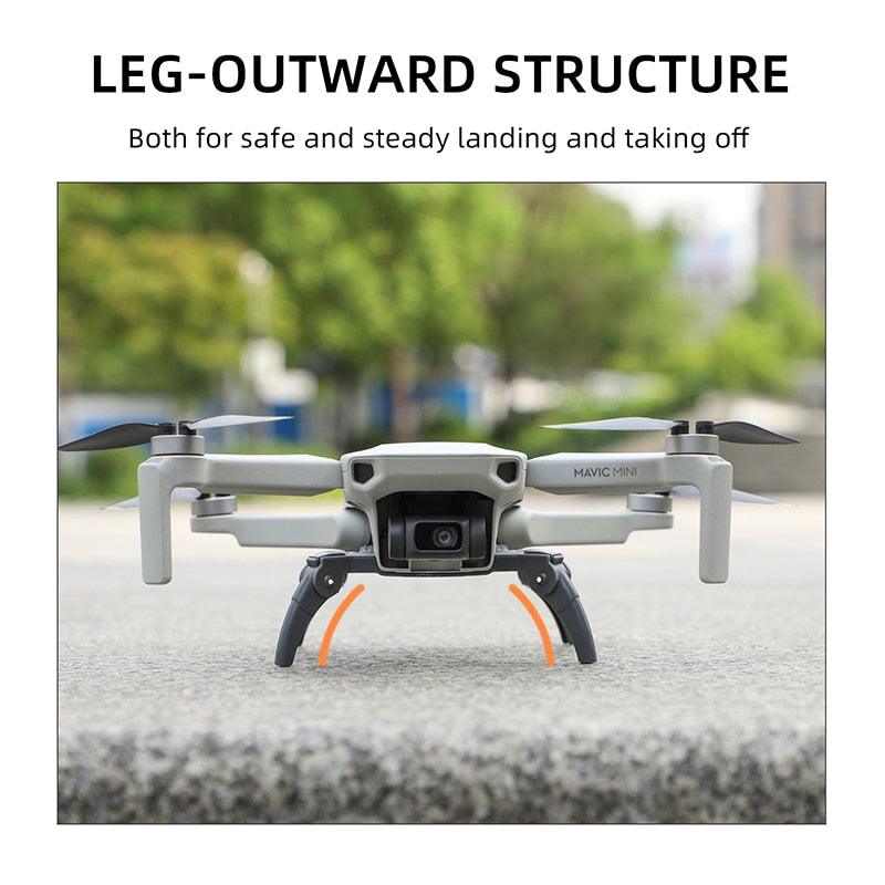 For DJI Mavic MINI 2 Landing Gear Heightened Gears Support Leg Protector For DJI Mini 2/SE/Mavic Mini Drone Accessories 4 For DJI Mavic MINI 2 Landing Gear Heightened Gears Support Leg Protector For DJI Mini 2/SE/Mavic Mini Drone Accessories - Image 4