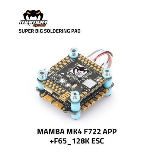 Diatone MAMBA F722 APP MK4 WIFI/DJI Flight Controller Stack - F7 45A/55A/65A 128K BLHeli32 ESC 6S 4in1 Dshot1200 Brushless ESC 5 Diatone MAMBA F722 APP MK4 WIFI/DJI Flight Controller Stack - F7 45A/55A/65A 128K BLHeli32 ESC 6S 4in1 Dshot1200 Brushless ESC — изображение 5