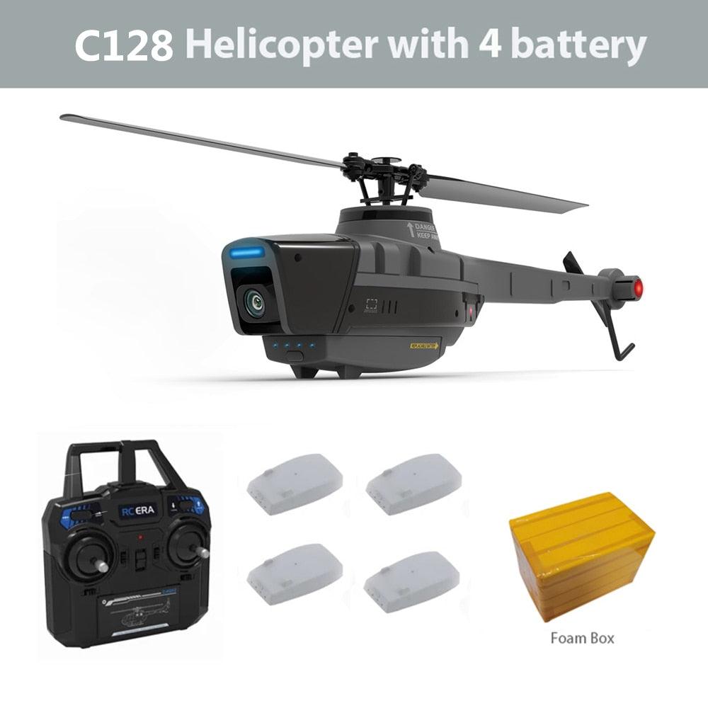 C128 2.4G RC Helicopter - 4 propellers 1080P Camera 6 axis electronic gyroscope air pressure for height vs C127 C186 RC Drone 9 C128 2.4G RC Helicopter - 4 propellers 1080P Camera 6 axis electronic gyroscope air pressure for height vs C127 C186 RC Drone — изображение 9