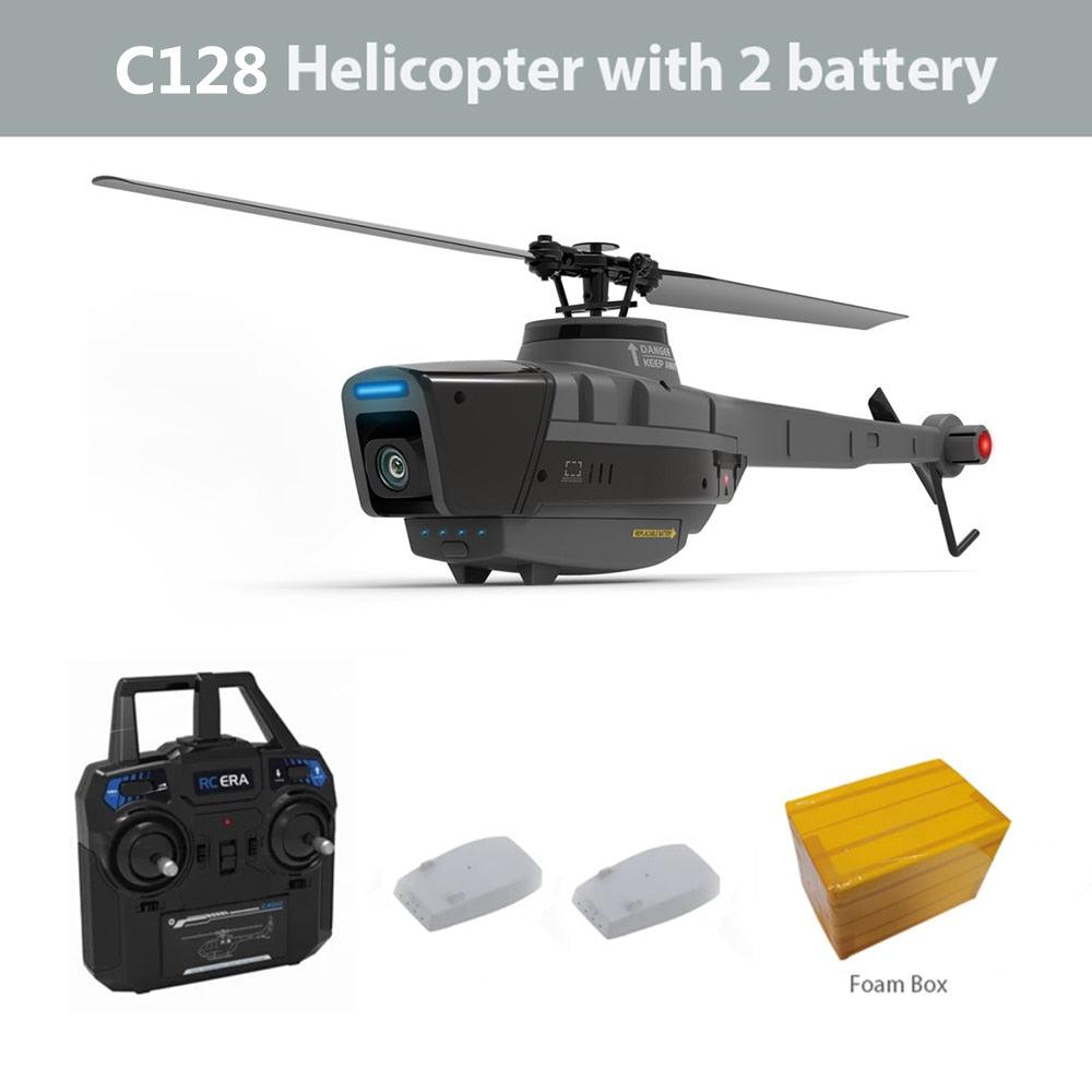 C128 2.4G RC Helicopter - 4 propellers 1080P Camera 6 axis electronic gyroscope air pressure for height vs C127 C186 RC Drone 8 C128 2.4G RC Helicopter - 4 propellers 1080P Camera 6 axis electronic gyroscope air pressure for height vs C127 C186 RC Drone — изображение 8