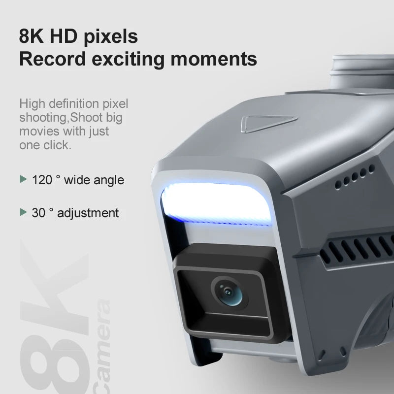 L1 RC Helicopter - 8K Professional HD Dual Camera Remote Control Toy Optical Flow Localization Quadcopter RC Toy Kids Gift 6 L1 RC Helicopter - 8K Professional HD Dual Camera Remote Control Toy Optical Flow Localization Quadcopter RC Toy Kids Gift - Image 6