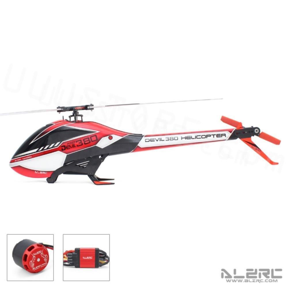 2023 New ALZRC Devil 380 Fast FBL 3D Flying RC Helicopter Super Combo With Motor ESC Servo Gyro RC Model toys 5 2023 New ALZRC Devil 380 Fast FBL 3D Flying RC Helicopter Super Combo With Motor ESC Servo Gyro RC Model toys — изображение 5