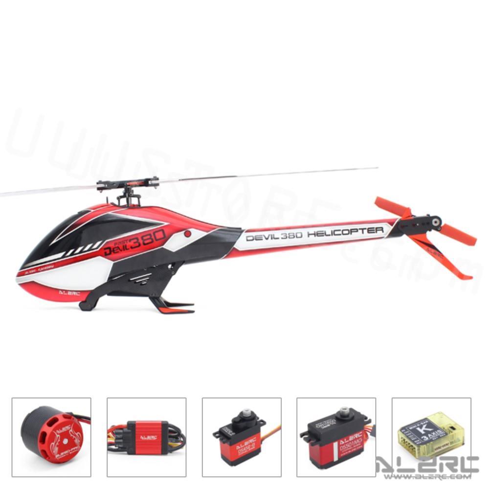 2023 New ALZRC Devil 380 Fast FBL 3D Flying RC Helicopter Super Combo With Motor ESC Servo Gyro RC Model toys 4 2023 New ALZRC Devil 380 Fast FBL 3D Flying RC Helicopter Super Combo With Motor ESC Servo Gyro RC Model toys — изображение 4