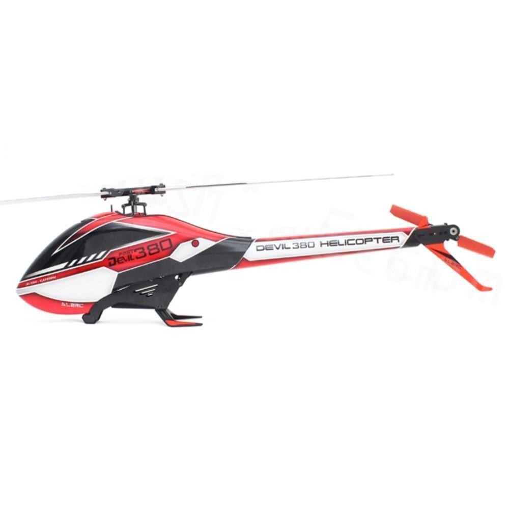 2023 New ALZRC Devil 380 Fast FBL 3D Flying RC Helicopter Super Combo With Motor ESC Servo Gyro RC Model toys