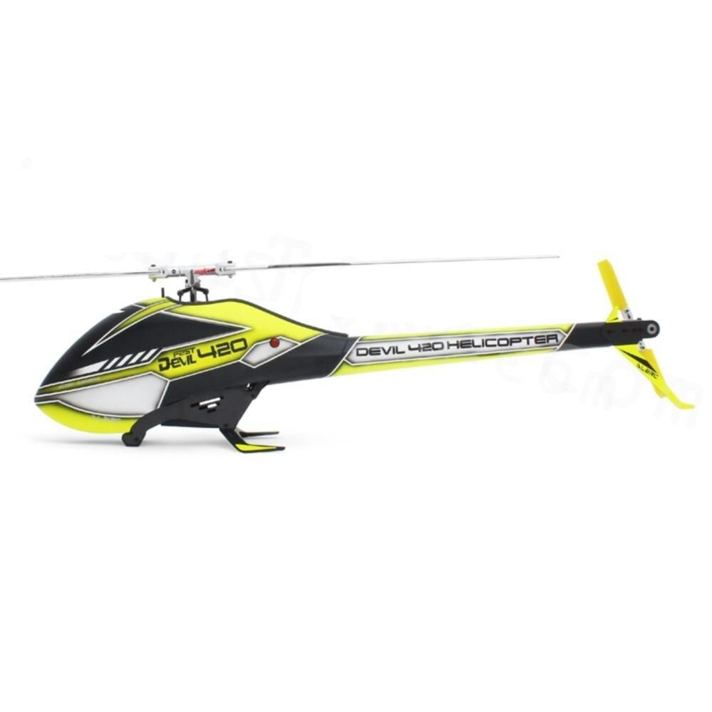 2023 New ALZRC Devil 420 Fast FBL 3D Flying RC Helicopter Super Combo With Motor ESC Servo Gyro RC Model toys