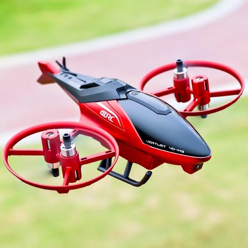 4DRC M3 RC Helicopter - 4.5CH 2.4G 3D Aerobatics Altitude Hold Helicopter with Camera Remote Control drone Toys with Blue/Red 21 4DRC M3 RC Helicopter - 4.5CH 2.4G 3D Aerobatics Altitude Hold Helicopter with Camera Remote Control drone Toys with Blue/Red - Image 21