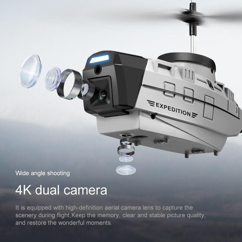 KY202 RC Helicopter Drone - 6-axis Wifi HD 4K Camera Gesture Sensing RC Helicopter Remote Control Toys for Boys 20 KY202 RC Helicopter Drone - 6-axis Wifi HD 4K Camera Gesture Sensing RC Helicopter Remote Control Toys for Boys - Image 20