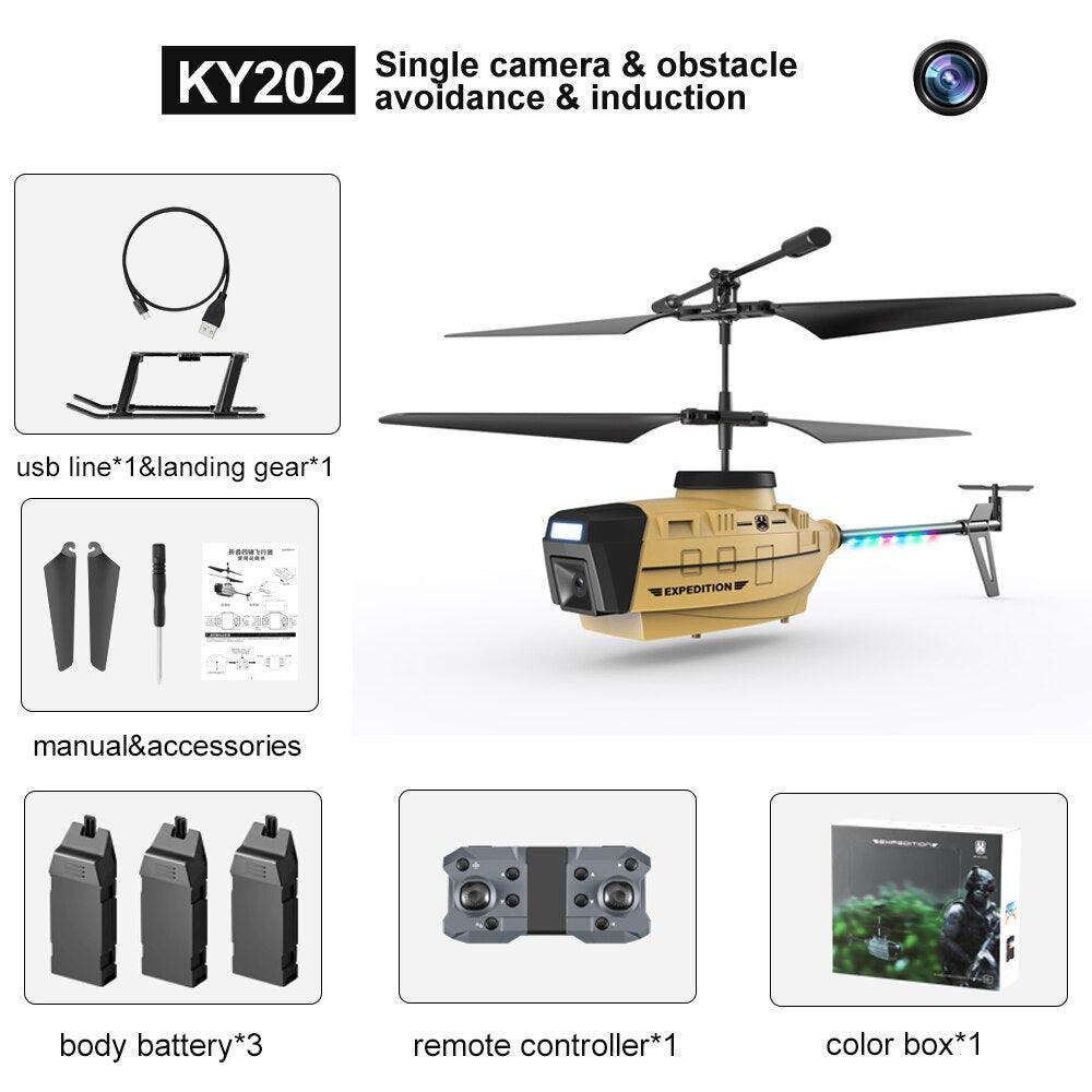 KY202 RC Helicopter Drone - 6-axis Wifi HD 4K Camera Gesture Sensing RC Helicopter Remote Control Toys for Boys 17 KY202 RC Helicopter Drone - 6-axis Wifi HD 4K Camera Gesture Sensing RC Helicopter Remote Control Toys for Boys - Image 17