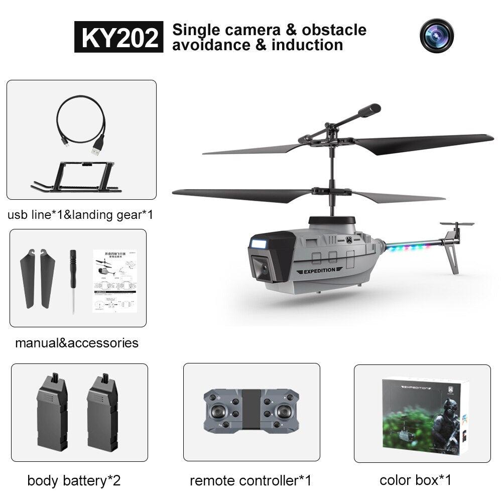 KY202 RC Helicopter Drone - 6-axis Wifi HD 4K Camera Gesture Sensing RC Helicopter Remote Control Toys for Boys 11 KY202 RC Helicopter Drone - 6-axis Wifi HD 4K Camera Gesture Sensing RC Helicopter Remote Control Toys for Boys - Image 11