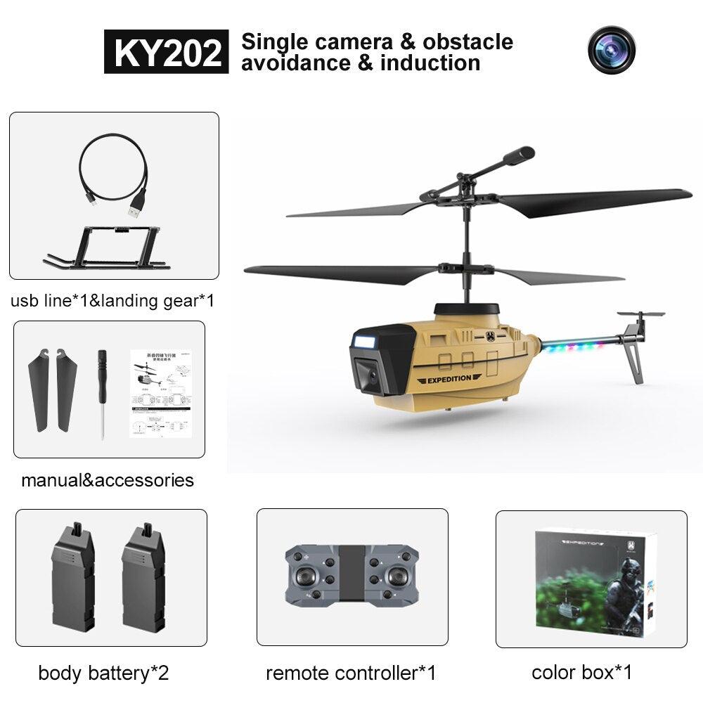 KY202 RC Helicopter Drone - 6-axis Wifi HD 4K Camera Gesture Sensing RC Helicopter Remote Control Toys for Boys 10 KY202 RC Helicopter Drone - 6-axis Wifi HD 4K Camera Gesture Sensing RC Helicopter Remote Control Toys for Boys - Image 10