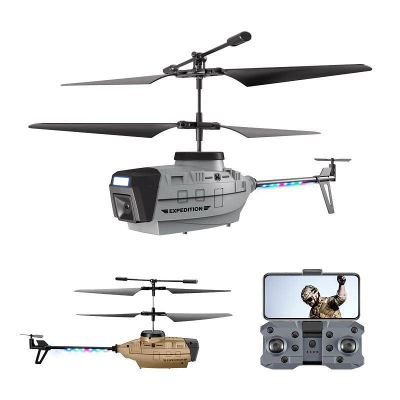 KY202 RC Helicopter Drone - 6-axis Wifi HD 4K Camera Gesture Sensing  RC Helicopter Remote Control Toys for Boys