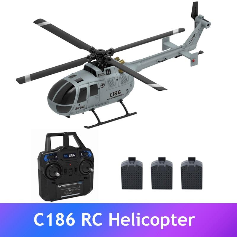 C186 RC Helicopter - 2.4G 4 propellers 6 axis electronic gyroscope for stabilization, air pressure for height vs C127 RC Drone 2 C186 RC Helicopter - 2.4G 4 propellers 6 axis electronic gyroscope for stabilization, air pressure for height vs C127 RC Drone - Image 2